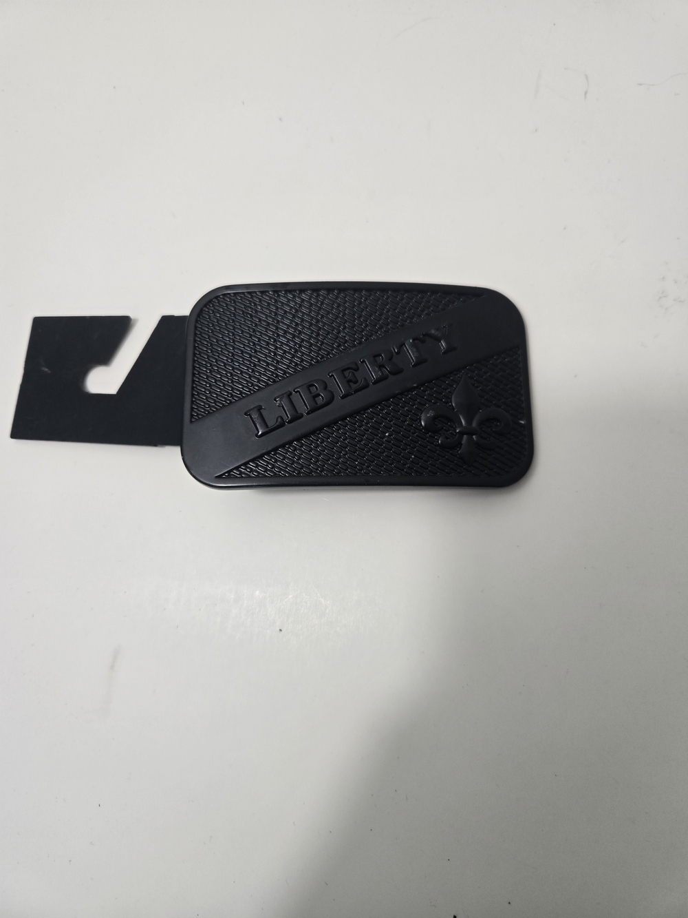 Men's Liberty Black Belt Buckle